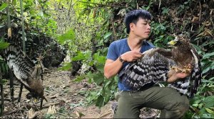 Использую свои навыки для ловли орлов, рыбалки и приготовление пищи. Серия 2