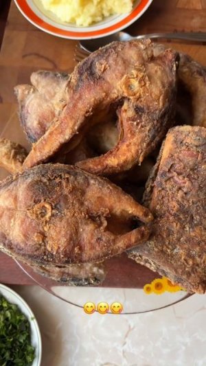 Сазан жареный 😋👍