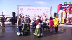 В Самарском районе областной столицы прошли масленичные гуляния