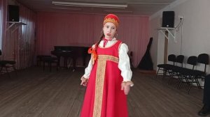 "Все мы песни перепели", Задорожняя Аделина. МБУДО ДШИ Краснозерского района.