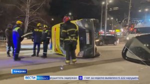 Жёсткое ДТП со «скорой» и смертельный пожар: сводка происшествий по Кузбассу