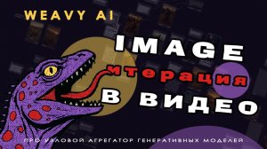 Weavy AI ✨ 9. Image итерация для типовых видео