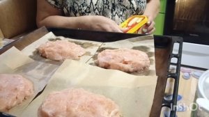 Готовлю котлеты с сыром