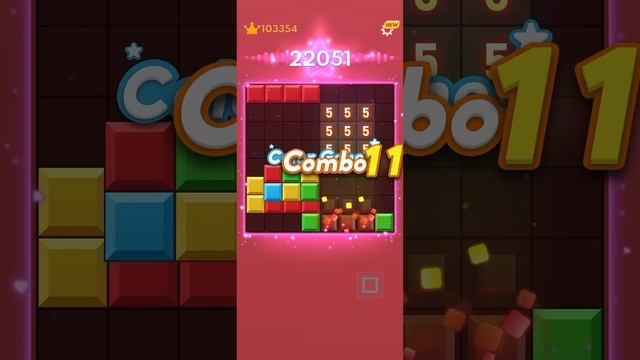 Block Blast game with music of Geometry Dash смотреть онлайн