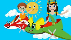 Зен и Ден 1, 2, 3 серии - Развивающие и обучающие мультики песни для детей - Зебра в клеточку