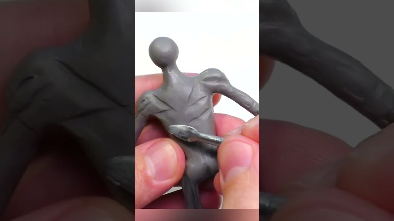 Лепим легендарного монстра Демгоргона  strangerthings clay monster