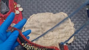 Распаковка и обзор старых марийских женских украшений-монисто с "подвохом"