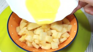 Десерт из яблок за 15 минут. Всё очень просто и вкусно.