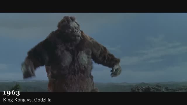 Эволюция Кинг-Конга в фильмах 1933-2023 годов. смотреть онлайн
