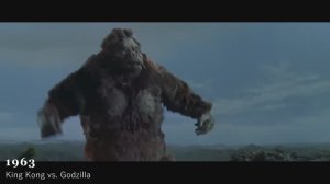 Эволюция Кинг-Конга в фильмах 1933-2023 годов.