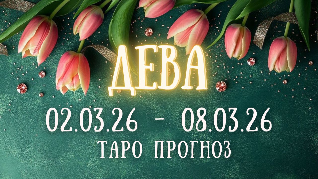 ДЕВА ♍ таро прогноз на неделю 02.03.26 - 08.03.26 смотреть онлайн