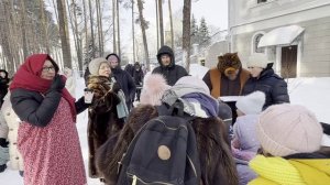 Празднование Масленицы. Храм во имя святых целителей и бессребреников Космы и Дамиана