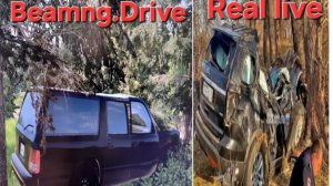 аварии на реальных событиях в Beamng.Drive#5