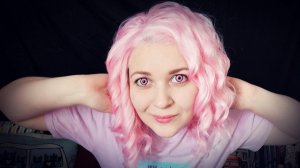 АСМР Обзор розового парика от Everydaywigs 😍 расчесываю волосы 😴 тихий голос ASMR Hair Brushing