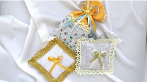 Набор саше - душица, мята и туя