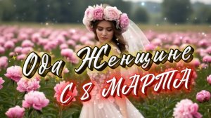 С 8 марта! Ода женщине, красивый романс