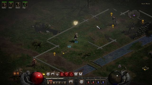 Diablo II: Resurrected. Некромант. Часть 2, монастырь.