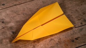 Как сделать истребитель из бумаги, который круто летает