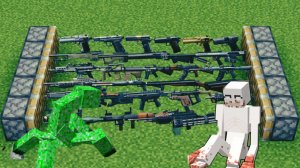 ПРОВЕРКА ВСЕГО НОВОГО ОРУЖИЯ В МАЙНКРАФТЕ