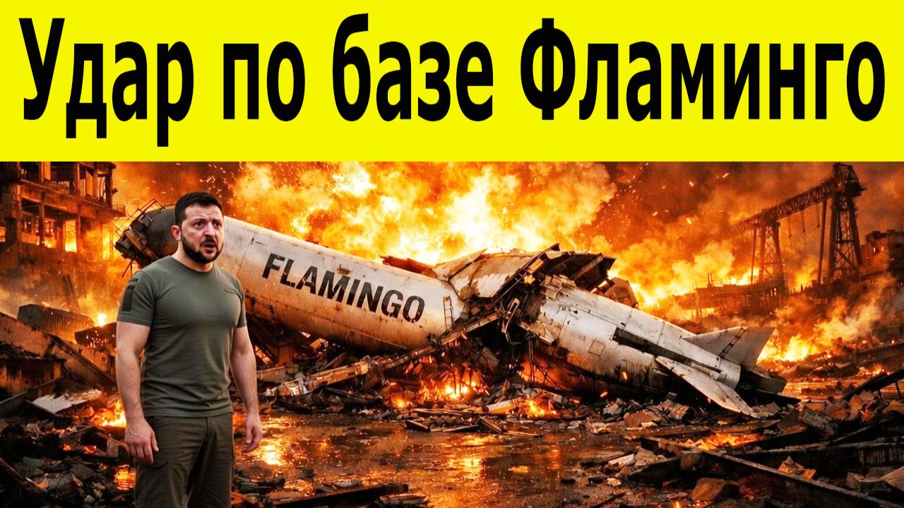 Удар по базе Фламинго. Россия уничтожила производство ракет Украины. Новости россии и мира сегодня