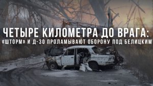 Спецрепортаж WG: Четыре километра до врага: «Шторм» и Д-30 проламывают оборону под Белицким⚡️