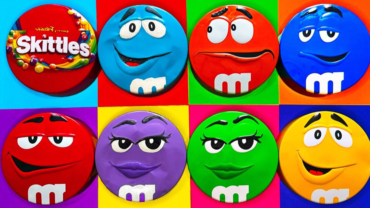 Мультики для детей и малышей. Яркие, сладкие конфетки в 5 коробочках Эмэндемс. Мультики конфетки смотреть онлайн