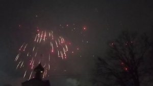 Калининград, 23 февраля 2026 год, праздничный салют, в честь 23 февраля, день защитника Отечества.