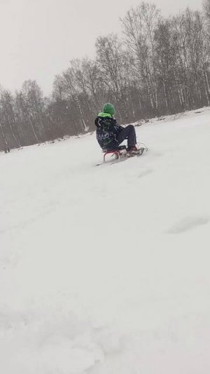 снегокат vs ватрушка