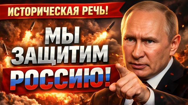 Историческое заявление Путина: «Мы защитим Россию!» — что стоит за этими словами? смотреть онлайн