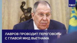 Лавров проводит переговоры с главой МИД Вьетнама