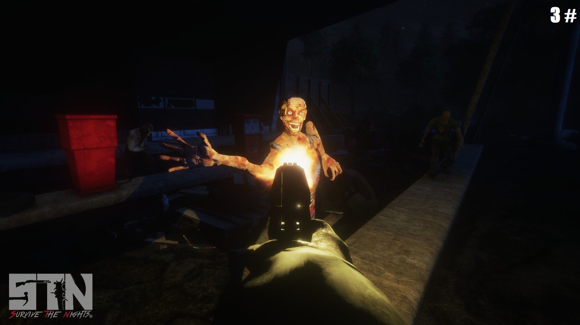 Выживаем в кооперативе в Survive the Nights 3 # (Искали генератор, по итогу запитали целую станцию)