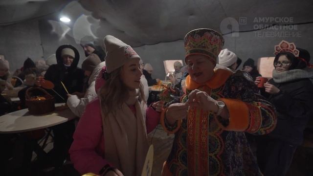 Специальный репортаж. Зима на Амуре Масленица