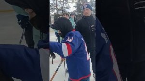 23 февраля 26 года. Кокшайск, хоккей