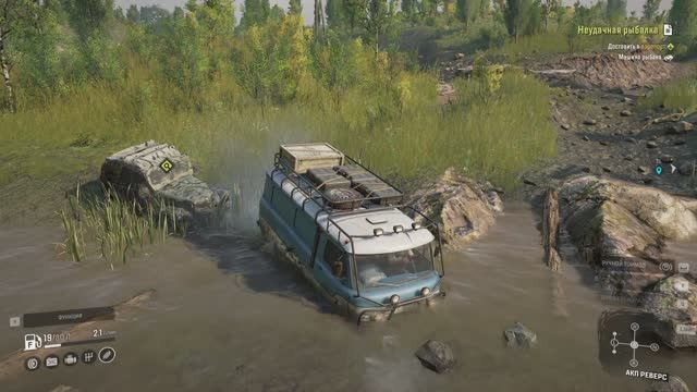 SnowRunner __  ПАШНИ_Неудачная рыбалка