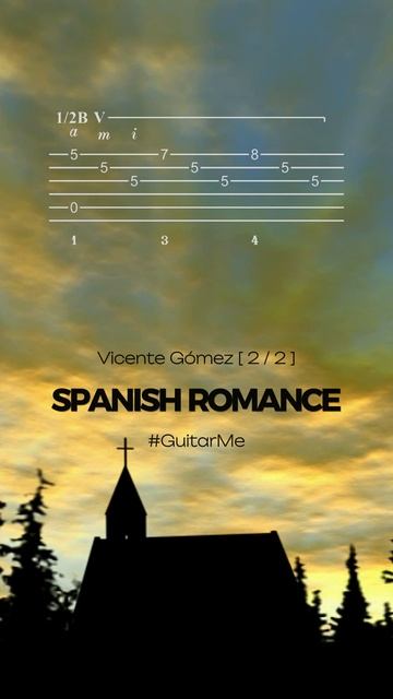 РОМАНС Гомеса на Гитаре 2/2. Ноты и Табы для Гитары GuitarMe School | Александр Чуйко