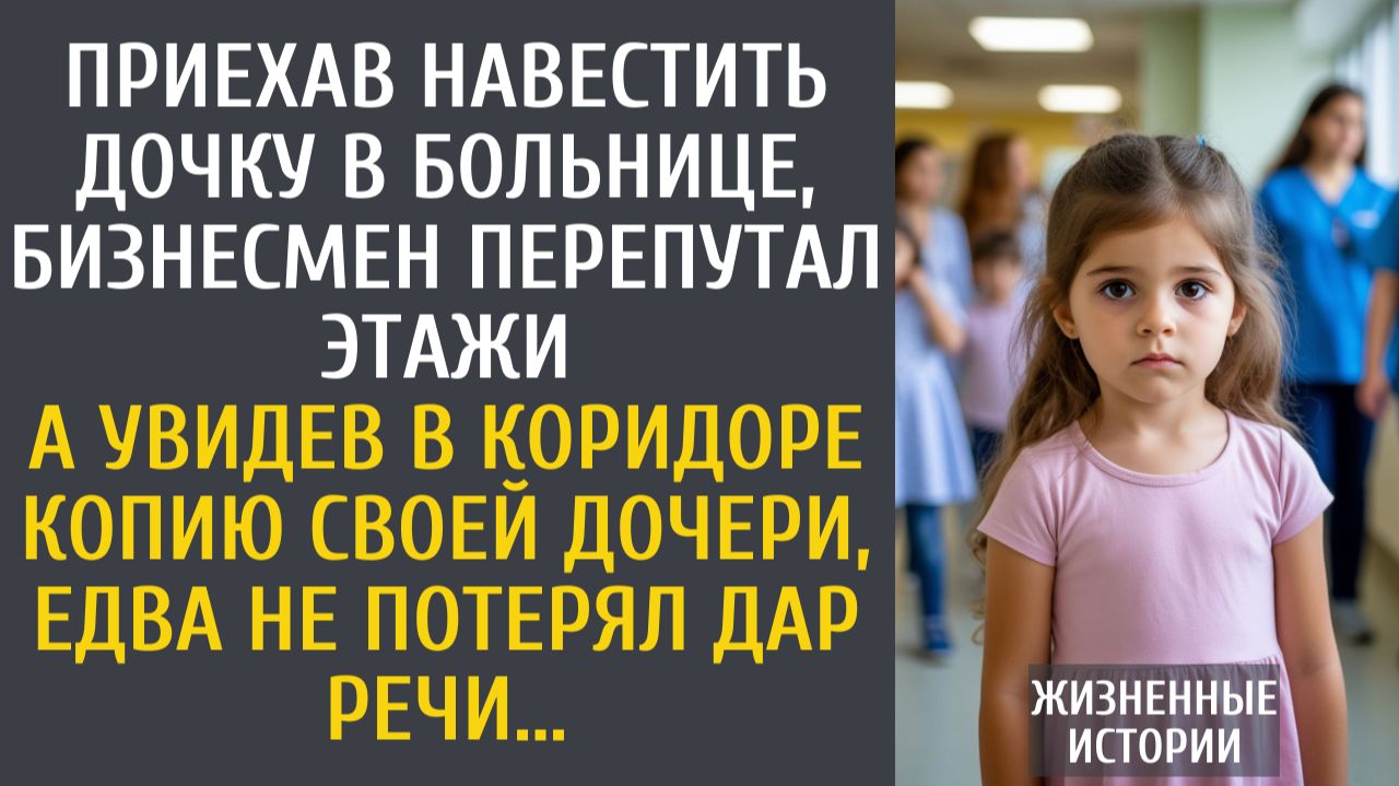 Истории из жизни Приехав навестить дочку в больнице, бизнесмен перепутал этажи… А увидев ее копию… смотреть онлайн