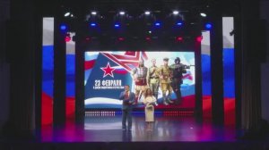 Праздничный концерт ко Дню защитника Отечества в Надыме