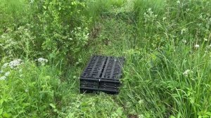 СПУТНИК гусеничный вездеход, прохождение рва 45 градусов