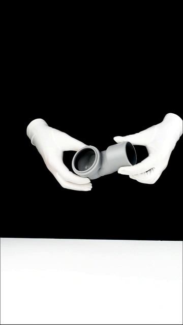 015 Нижняя часть трапа пластиковая для бокового подключения к канализации