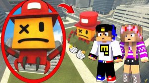 МОЙ ДРОН снял SAMMYNI SPIDERINI SEA EATER в МАЙНКРАФТ НУБ И ПРО ЭВОЛЮЦИЯ ВИДЕО MINECRAFT Евгенбро