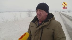 Плотный слой снега в полях спасает озимые от аномальных морозов