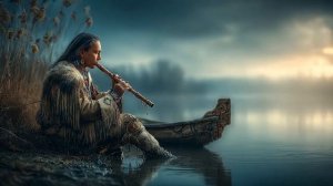 Туманное утро у реки - Музыка флейты коренных американцев, фоновая музыка для учебы