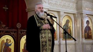 Обращение иерея Марка Кравченко к прихожанам, перед началом Великого поста, в Прощеное воскресение.