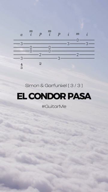 EL CONDOR PASA Полет кондора на Гитаре 3/3. Ноты и Табы для Гитары GuitarMe School | Александр Чуйко