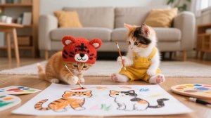 Бабушка-кошка заболела!