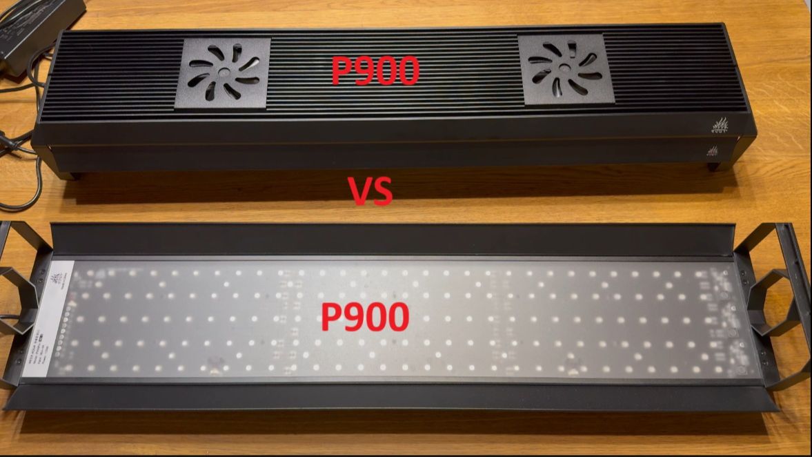 WEEK AQUA P900 VS P900 Распаковка,настройка,замеры аквариумного светильника. смотреть онлайн