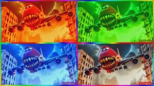 МУЛЬТИКИ В НЕБЕСАХ: ГИГАНТСКИЙ ШКОЛЬНЫЙ АВТОБУС‑САМОЛЁТ зажигает под COFFIN DANCE! 🚌✈️