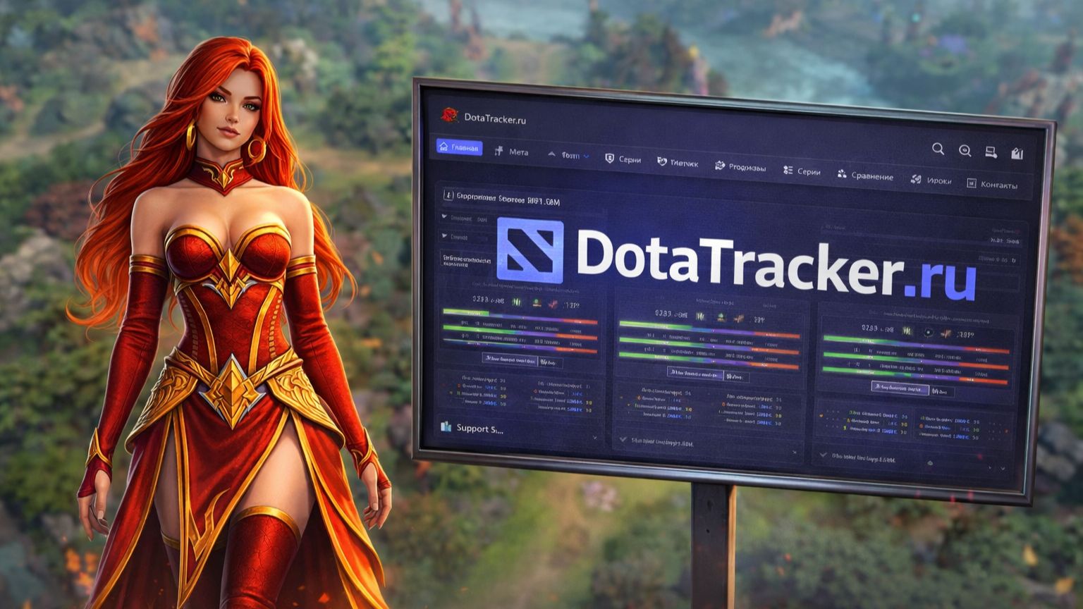 Дота Трекер - Обзор сервиса статистики и аналитики