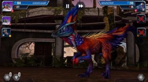 Играем в игру Jurassic World:The Game. “СХВАТКА РЕДКИХ”