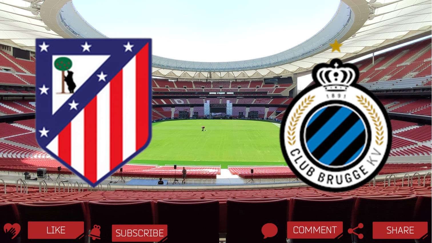 Атлетико Мадрид - Брюгге | Текстовая трансляция смотреть онлайн